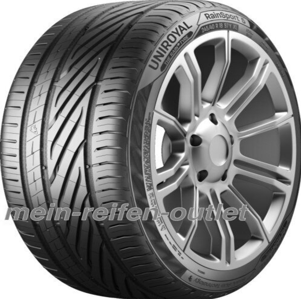 2 x Uniroyal RainSport 5 Performance Tyres 205 55 R16 91H (2055516)