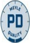 MEYLE 025 232 7117/PD BRAKE PAD SET DISC BRAKE Front