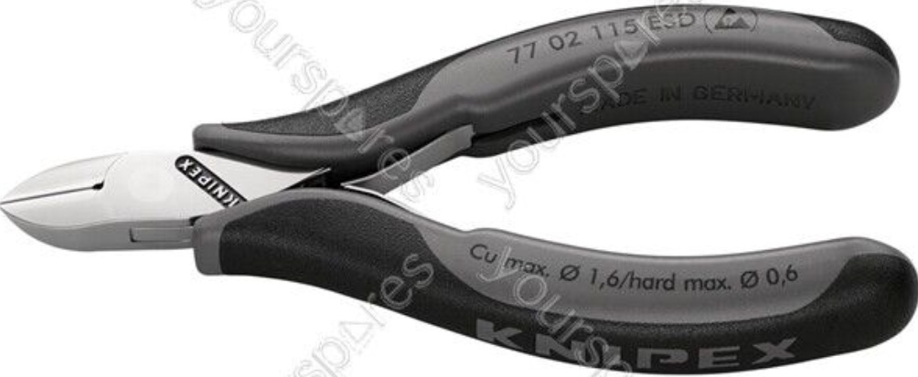 Draper 37068 KNIPEX 77 02 115 ESD Antistatic Diagonal Cutting Nipper 115mm