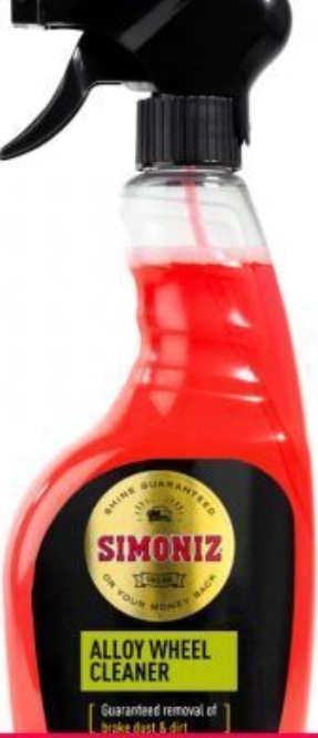 Simoniz Alloy Wheel Brake Dust, Grime & Dirt Cleaner 500ml SAPP0089A