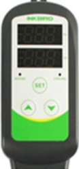 Inkbird Digital Prewired Thermostat Temperature Control ITC-308 Heat Cool UK Fan