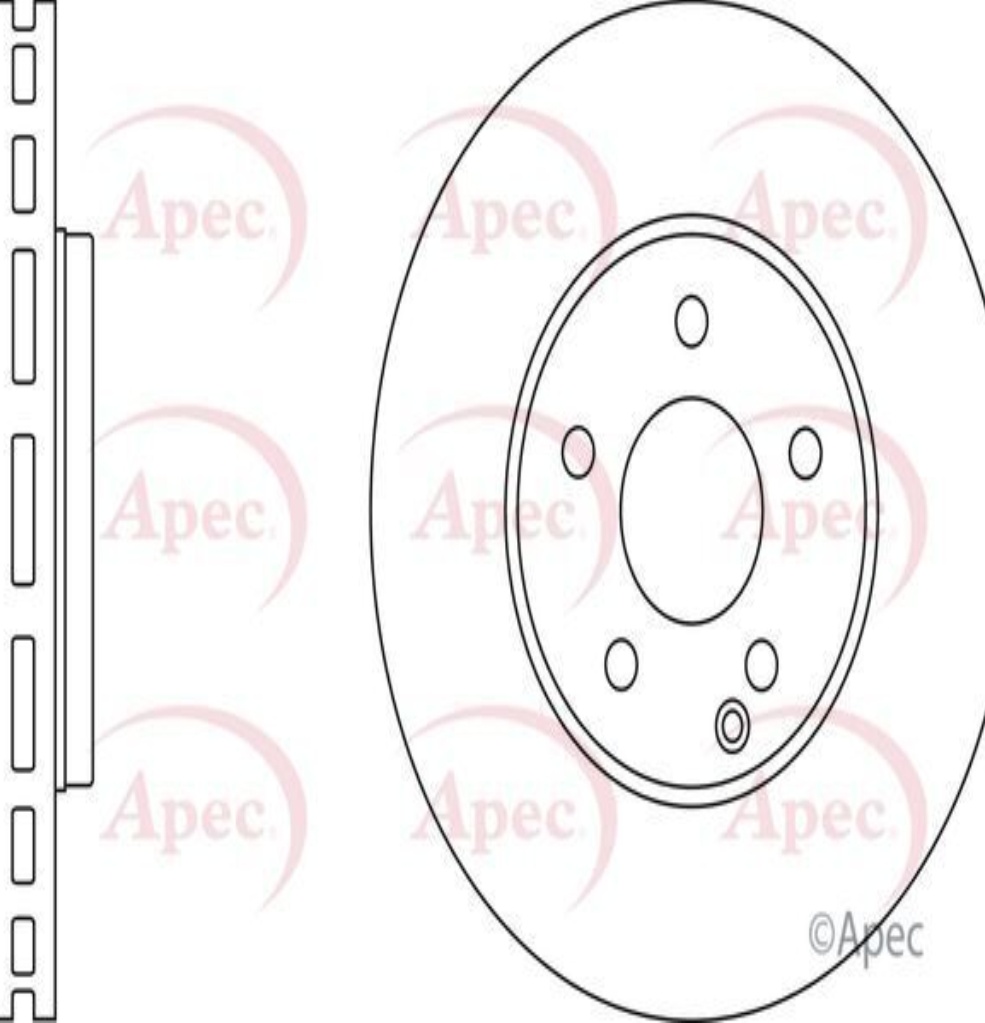 APEC Brake Disc Front - DSK2376