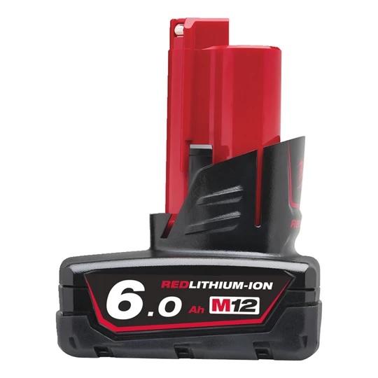Milwaukee M12 6 Ah Battery - M12B6 - M12 B6 - GENUINE BATTERY - 4932451395