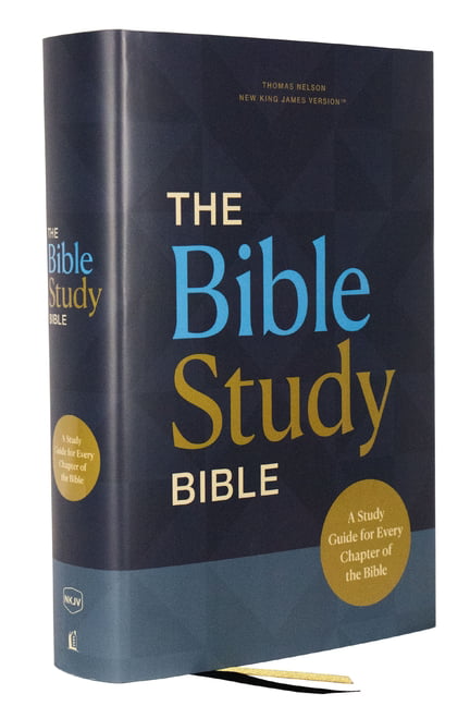 NKJV, The Bible Study Bible, Hardcover, Comfort Print by Sam ... - 9780785253235