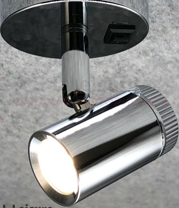 12v LED Apus Dimming Spot Lamp Light Caravan, Motorhome, RV, CAMPER  3w - PO789