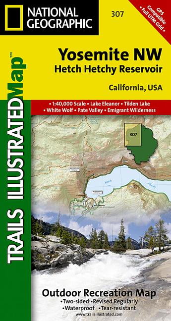 Yosemite NW Trails Illustrated National Geographic