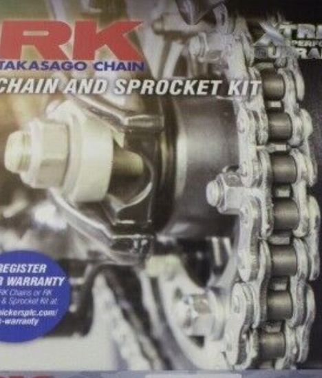 RK Extreme Chain & Sprocket Kit For Yamaha 2015 YZF R125 - (428 Pitch/132 Links)