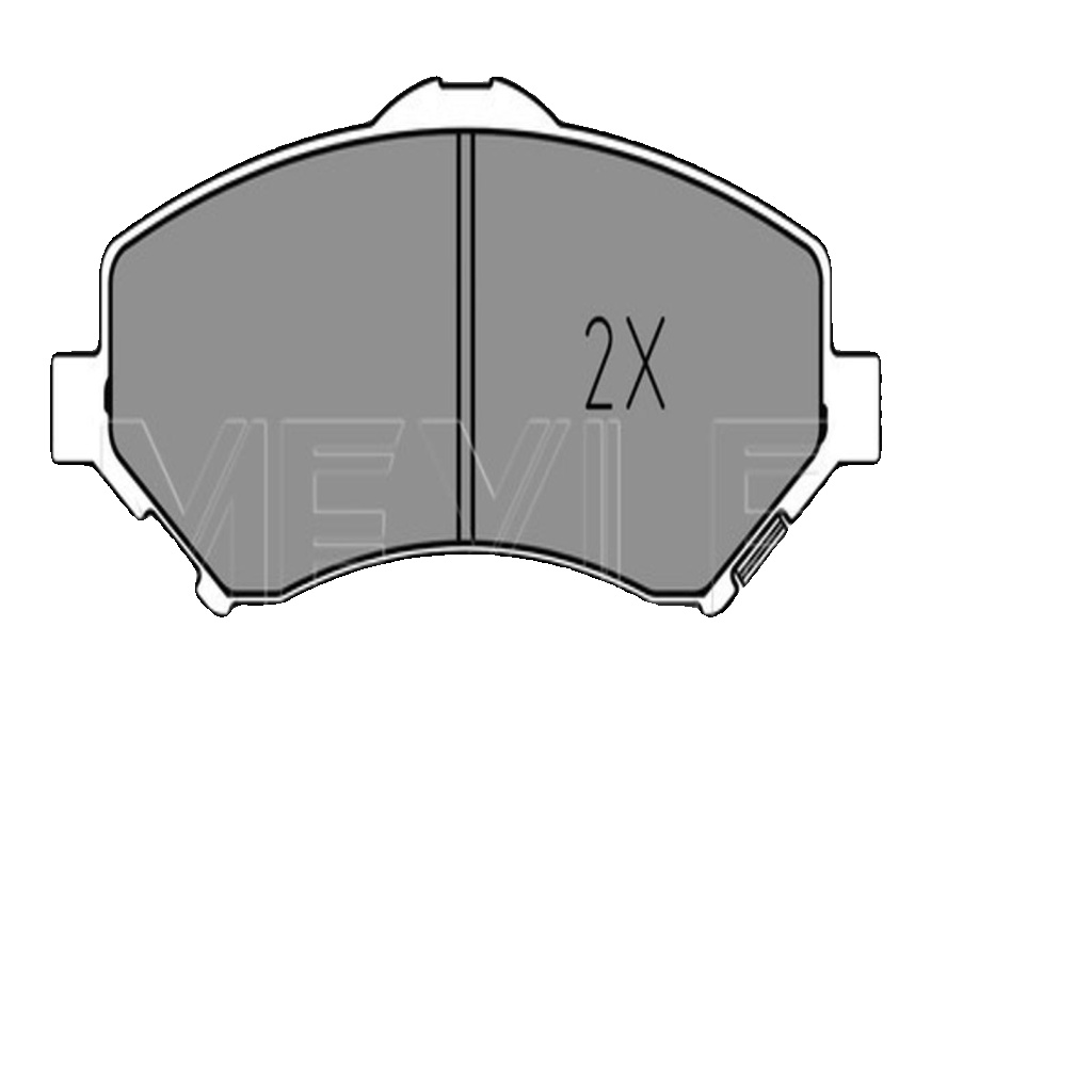 Front MEYLE GERMANY 025 246 0417 Brake Pad Set, disc brake for CHRYSLER,DODGE,FI