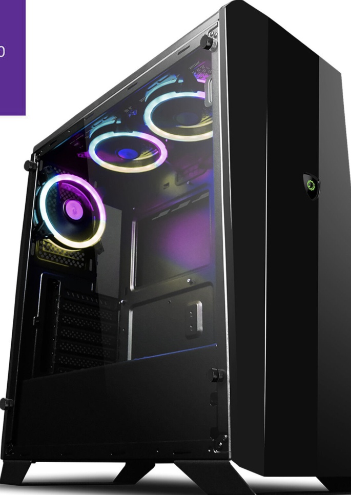 Ultra Fast AMD 4.2 Quad Core 8GB 1TB Desktop Gaming PC Computer HD R7 RGB A