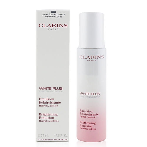 Clarins White Plus Pure Translucency Brightening Emulsion SPF20 75ml - New -