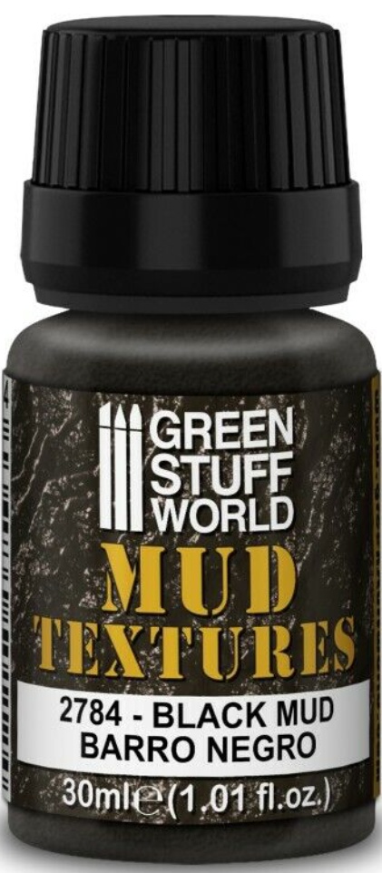 Green Stuff World GSW2784 - Mud Effect Black Mud 30 Ml - New