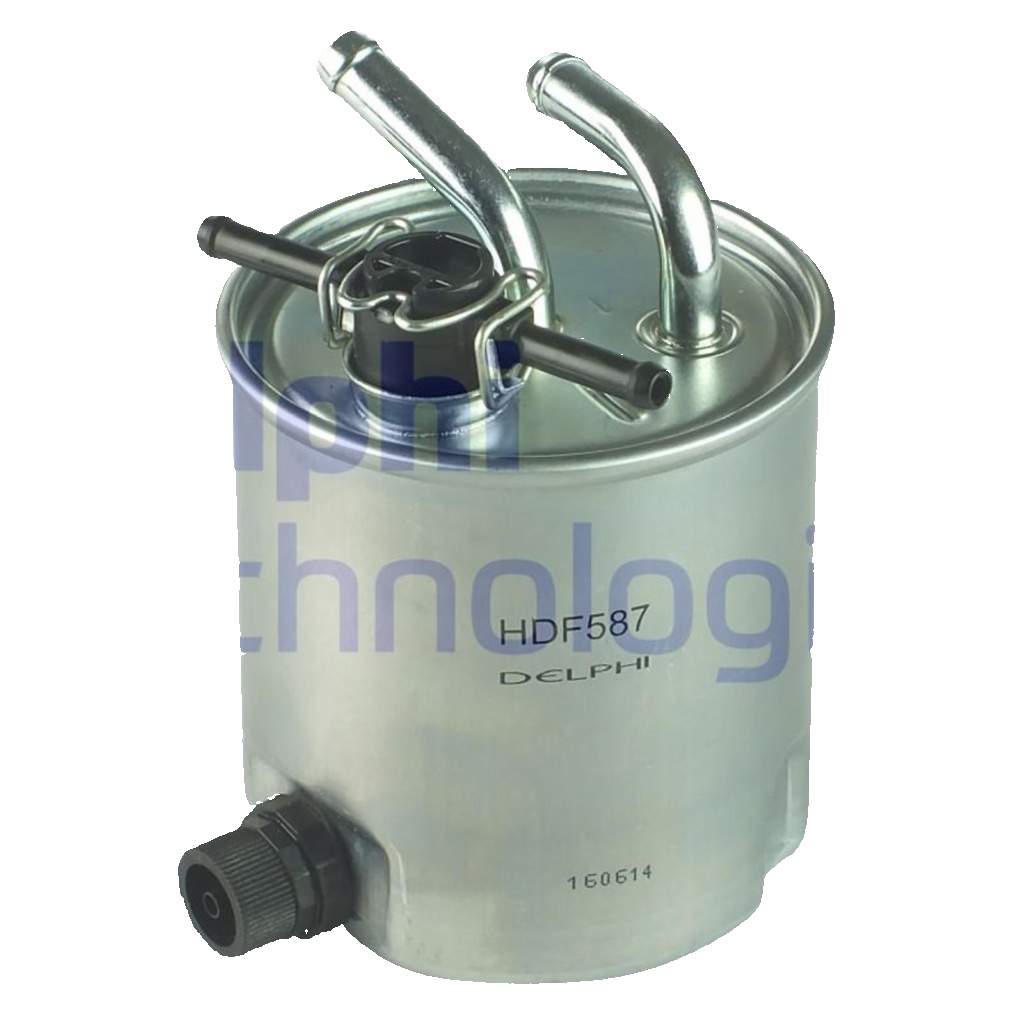 Fuel In-Line Filter Delphi HDF587 Fits Nissan Navara NP300 Pickup Pathfinder