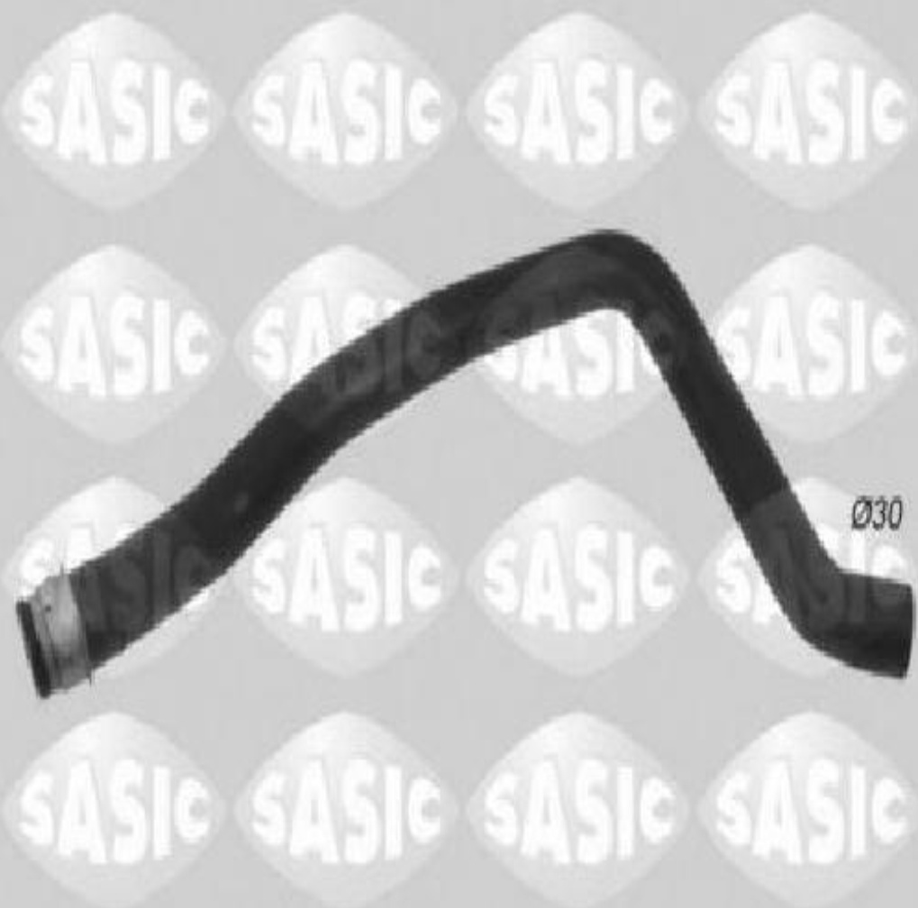 Cooling system hose Upper Right 3400001 SASIC for PEUGEOT 406 406 Estate