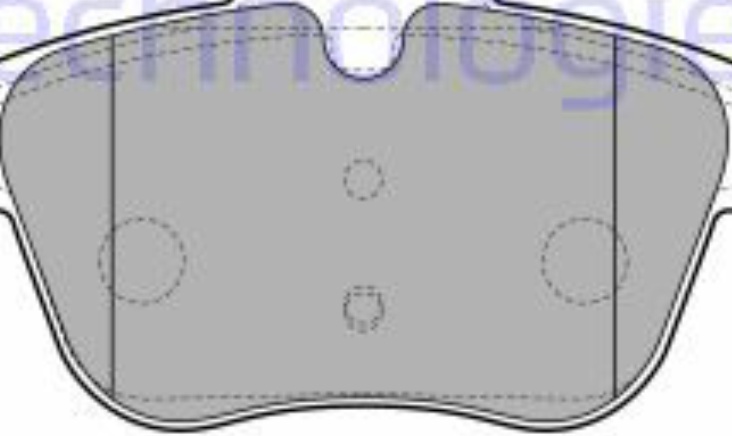 Fits DELPHI LP2165 Brake Pad Set, disc brake LP2165 Brake pads set fr ⭐UK Stock⭐