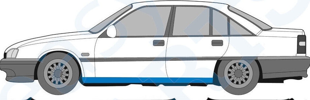 VAUXHALL CARLTON OPEL OMEGA A 1986-1993 FULL SILL REPAIR PANEL / LEFT LH