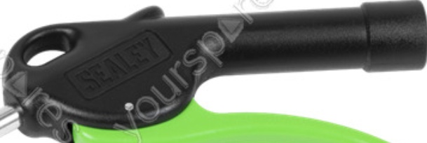 Sealey SA9230 Air Blow Gun with Angled Lance 100mm & 1/4""BSP Air Inlet