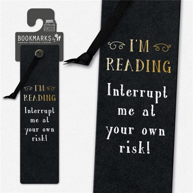 Literary Bookmark - Interrupt Me