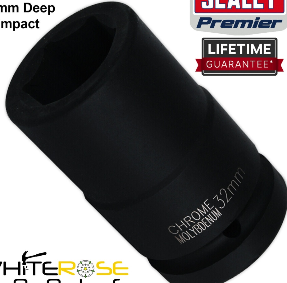 Sealey IS132D Premier Deep Impact Socket 1""Sq Drive 32mm