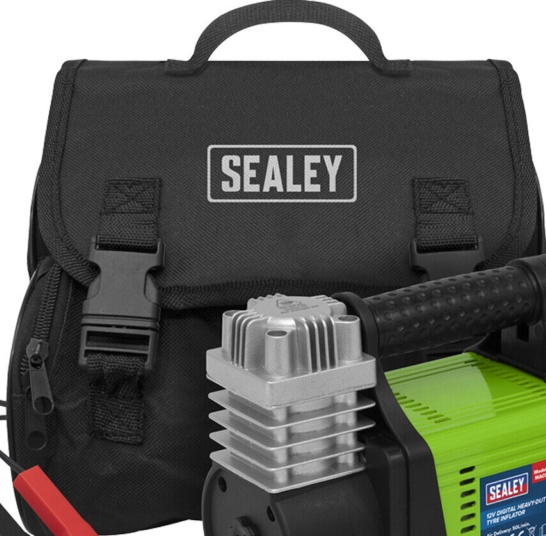 Sealey MAC05D Heavy-Duty Digital Tyre Inflator 12V
