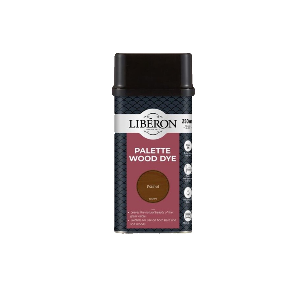 Liberon Palette Wood Dye Walnut 250ml