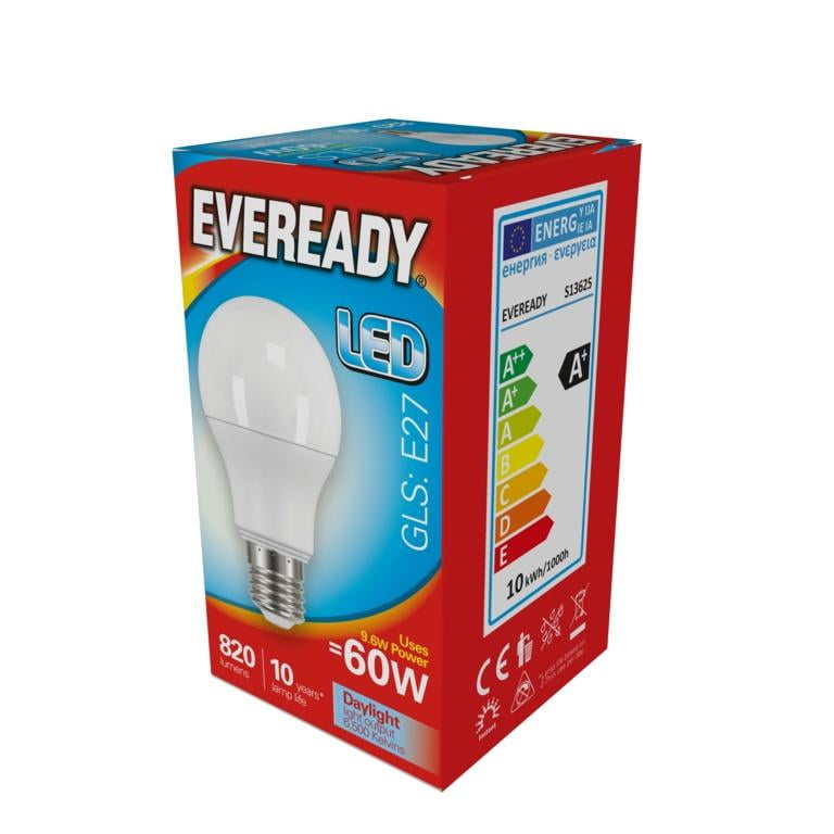 Eveready (9.6W, Daylight) Led Gls E27 Bulb