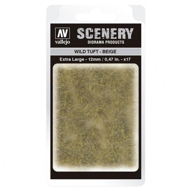 AV Vallejo Scenery - Wild Tuft - Beige, XL: 12mm