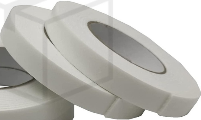 HEAVY DUTY STRONG DOUBLE SIDED STICKY TAPE ROLL FOAM ADHESIVE PADDED MOUNTING UK