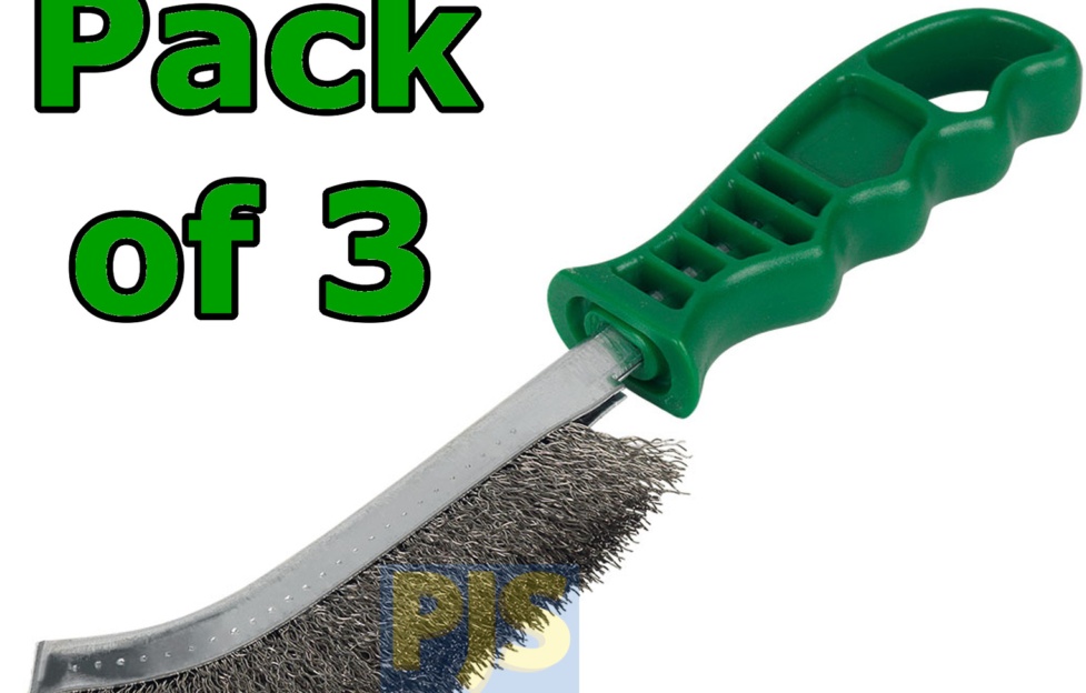 Heavy duty stainless steel wire hand scratch brush rust & weld clean