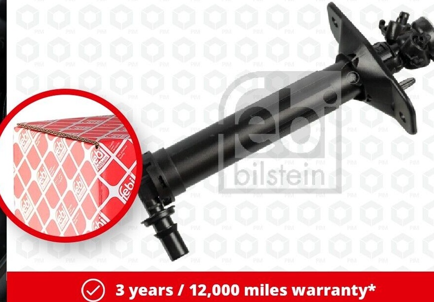 Left FEBI BILSTEIN 175650 Washer Fluid Jet, headlight cleaning for AUDI