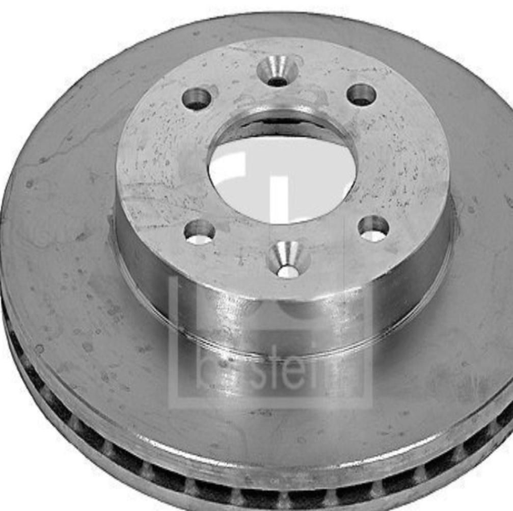 FEBI BILSTEIN 09072 Brake Disc Front Fits Nissan Kubistar Renault 19 21 Clio