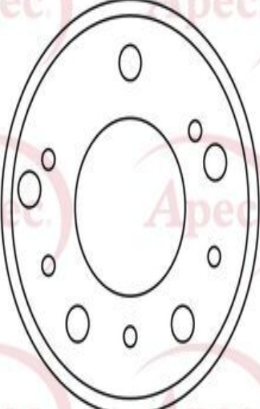 2X APEC FRONT BRAKE DISC FOR CITROËN FIAT PEUGEOT TALBOT C25 DUCATO EXPRESS 1000