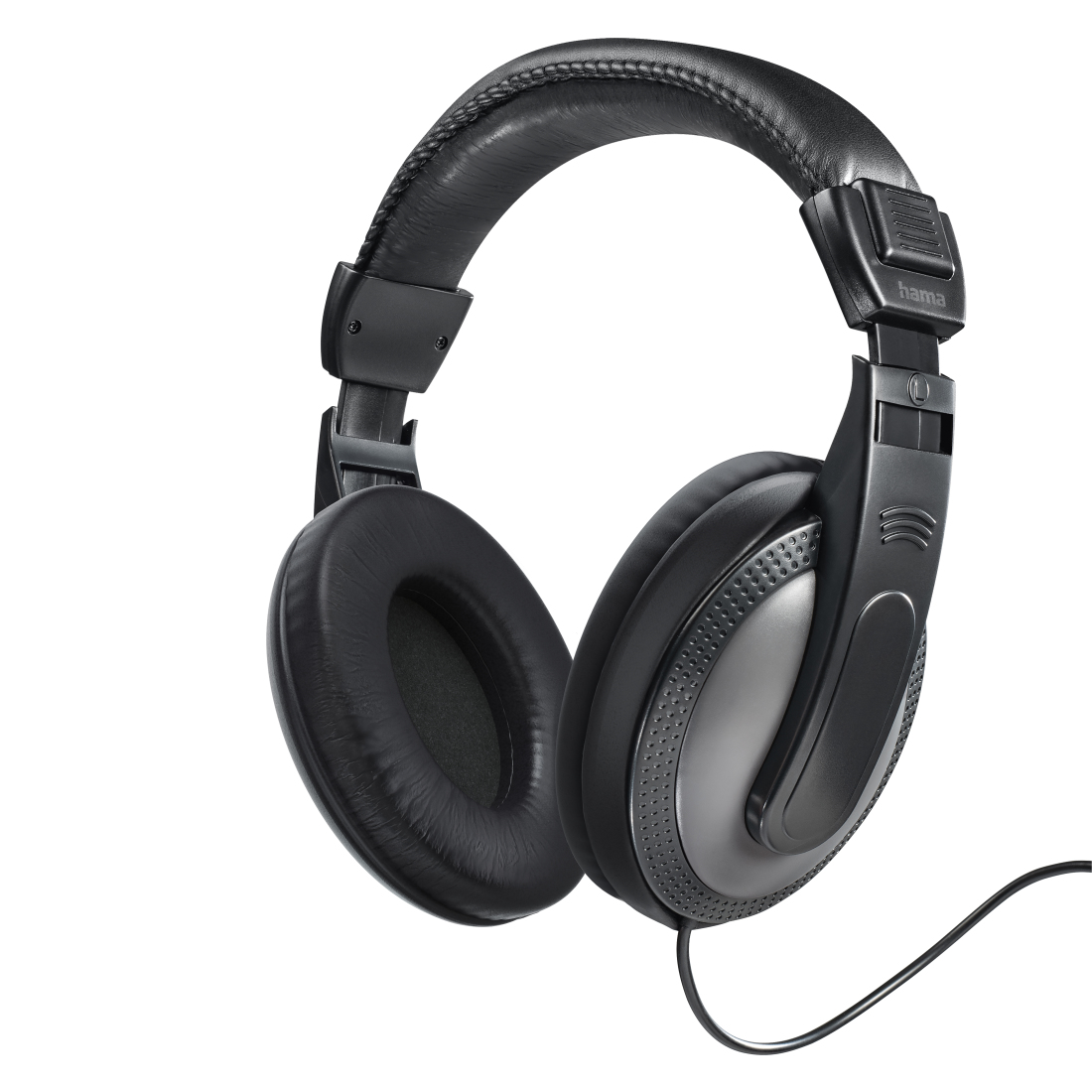 Hama Shell II Wired Over-Ear Stereo Headphones/2 Metre Cable/ 3.5mm Jack/Black