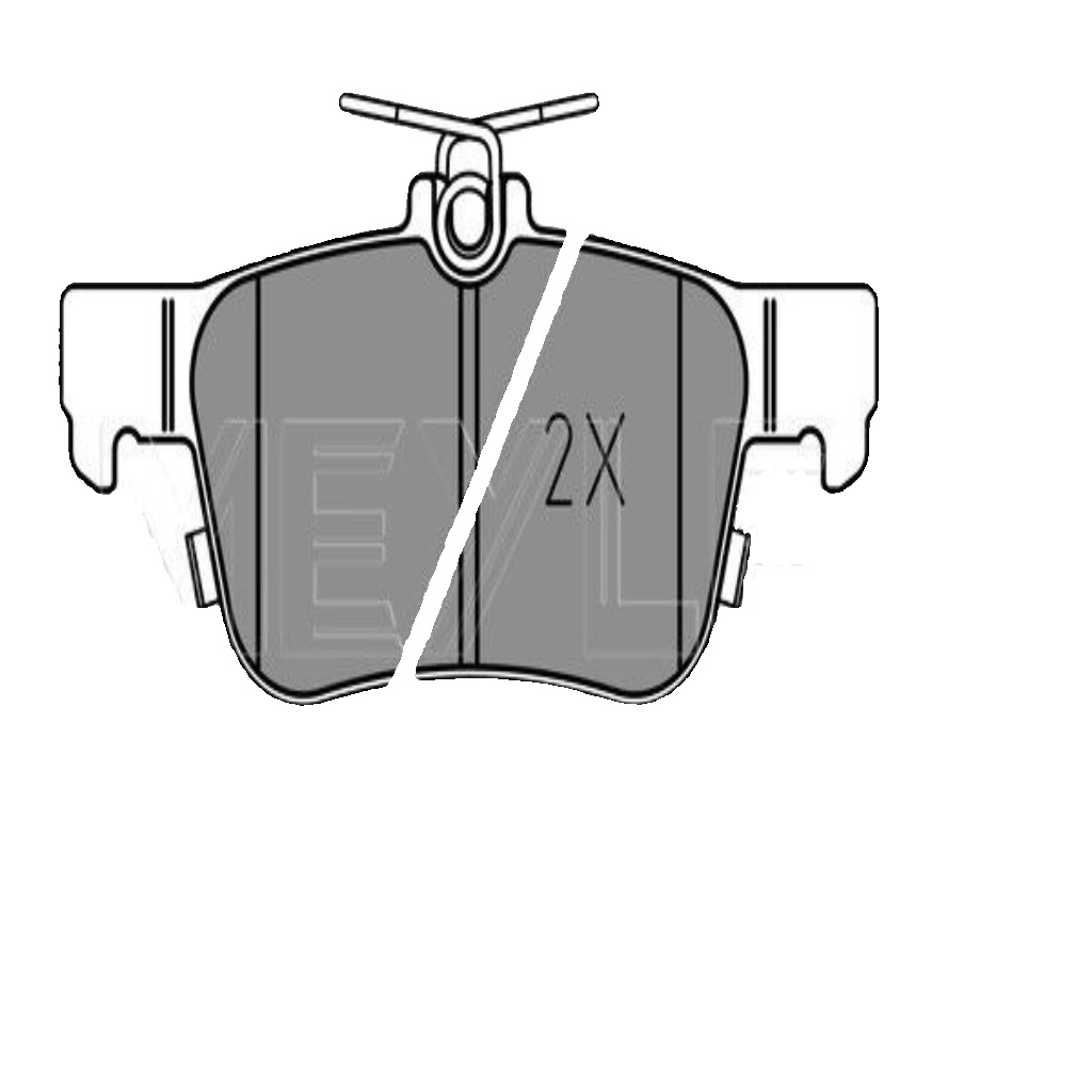 025 222 3116 MEYLE Brake Pad Set, disc brake for FORD,FORD USA