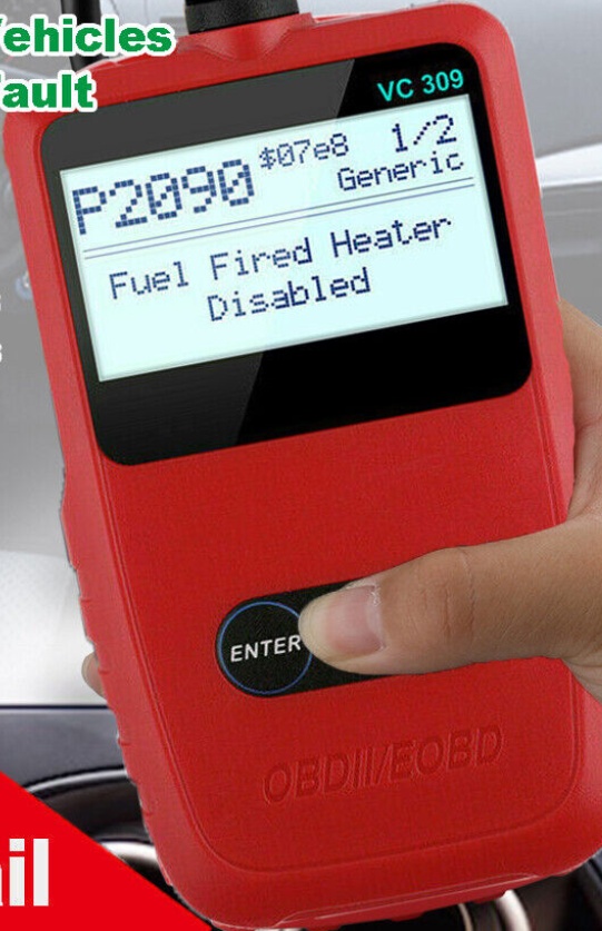 LAUNCH Car Engine Diagnostic Scanner OBD2 Fault Code Reader Reset Tool CAN EOBD