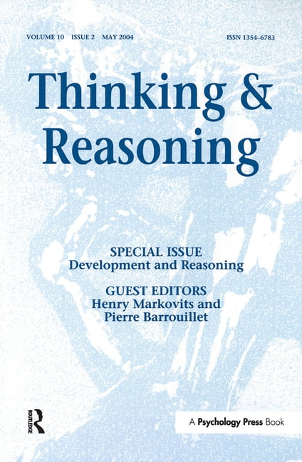 Development and Reasoning by Pierre Barrouillet, Henry Markovits - 9781138372375
