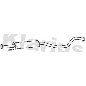 Klarius box with centre pipe fits Nissan juke 1.6i 06/10- DN694L
