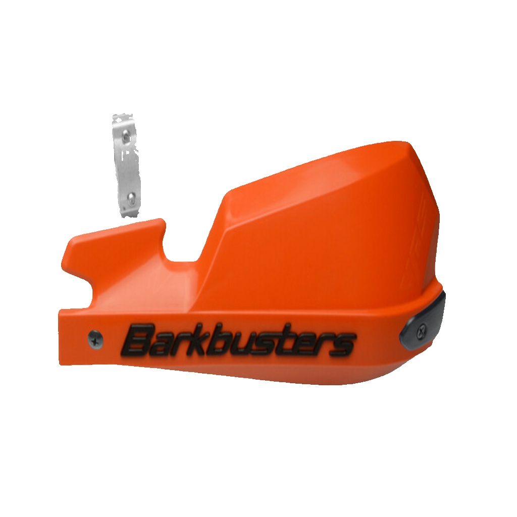 Free Shipping Barkbusters VPS Universal Handguards Kit Orange For Motorcycle