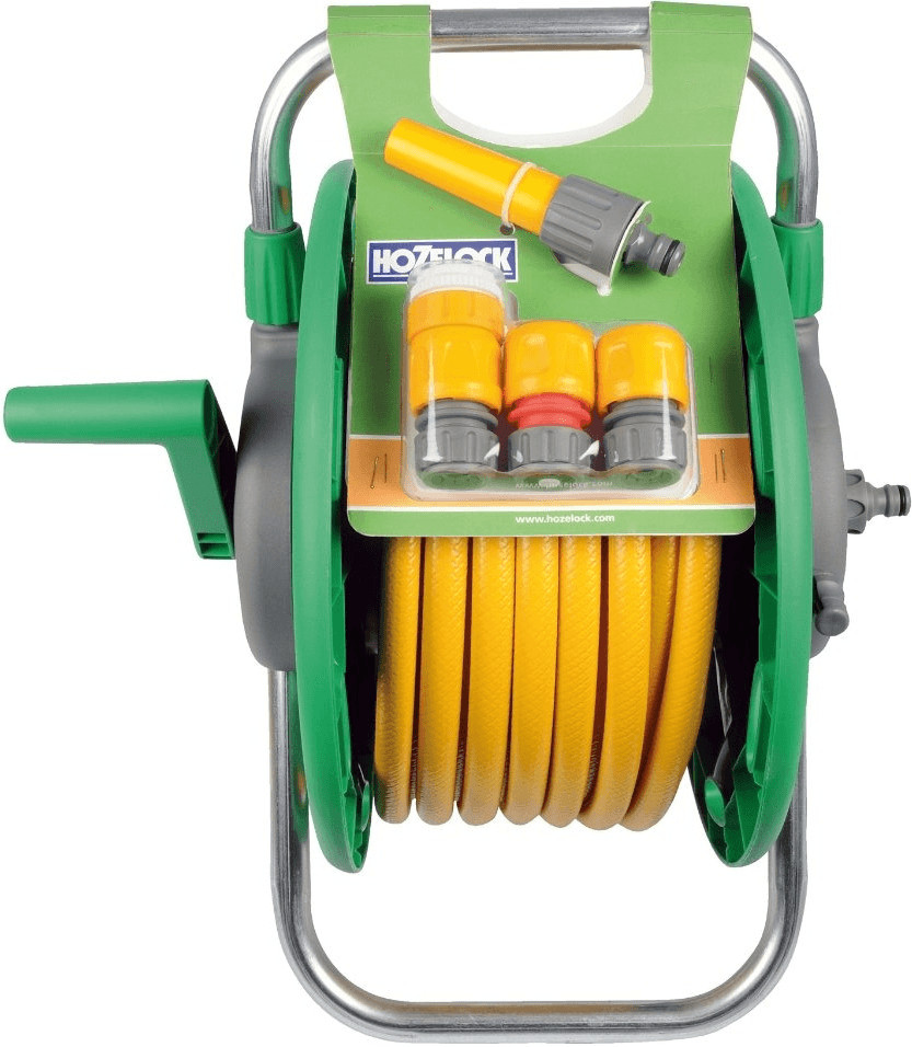 HOZELOCK Assembled 2-in-1 Hose Reel - 2431 - 5010646052221 .
