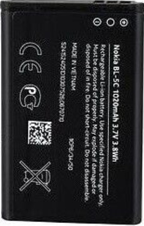 BL-5C Original Nokia Li-Ion 1020mAh Battery ORIGINE NOKIA 1100 1101 1110 1111