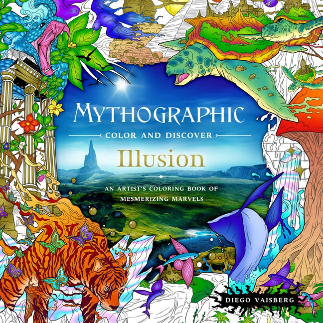 Mythographic Color and Discover: Illusion by Diego Vaisberg - 9781250287038