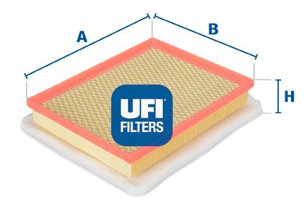 30.259.00 UFI FILTRO ARIA PER OPEL ASTRA H 1.7D 07-