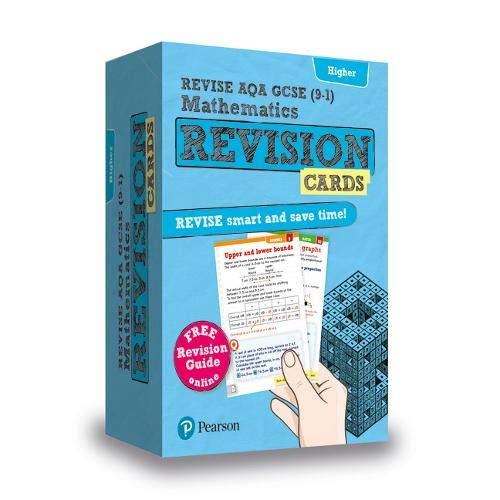 Revise AQA GCSE (9-1) Mathematics Higher Revision Cards: with free online Revision Guide (REVISE AQA GCSE Maths 2015)