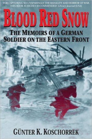 Zenith-Press Red Blood Snow Memoirs German