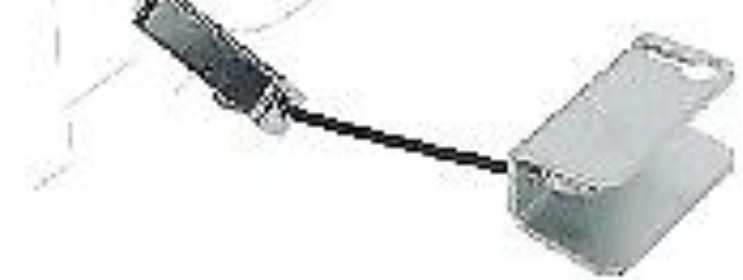 Left ASHIKA 131-0K-K16L Cable, parking brake for KIA