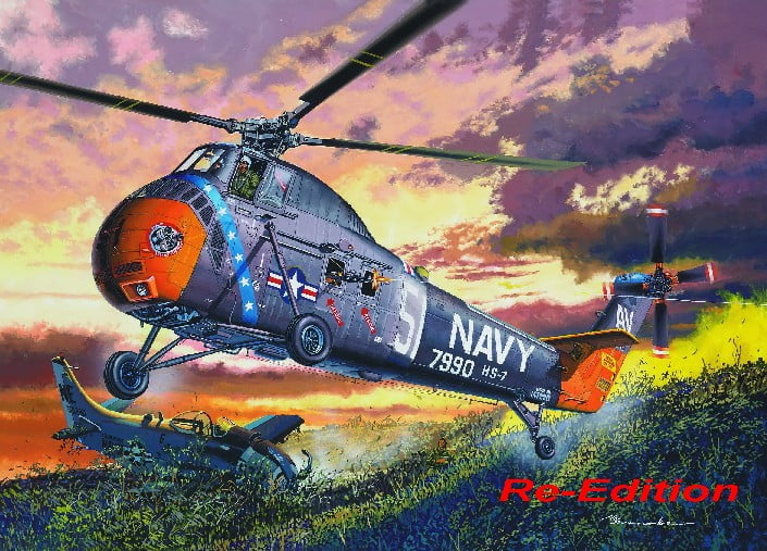 TRU02882 - Trumpeter 1:48 - H-34 US Navy Resuce