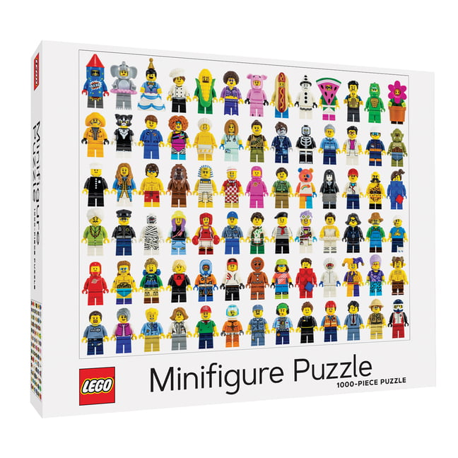 LEGO Minifigure 1000 Piece Jigsaw Puzzle