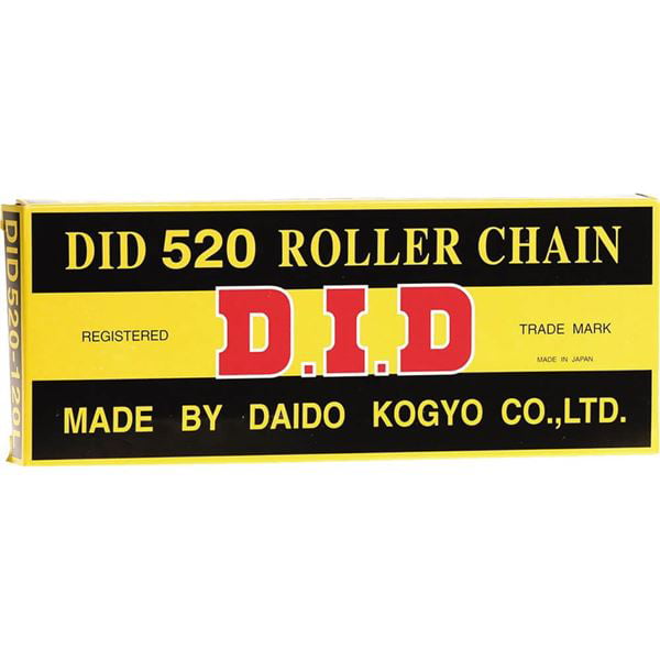 Free Shipping DID 520 Chain With 098 Links Black For Motorcycle Parts