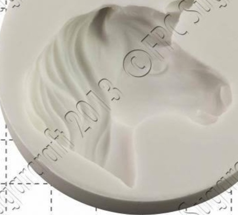 Silicone mould Unicorn Head | Food Use FPC Sugarcraft FREE UK shipping!