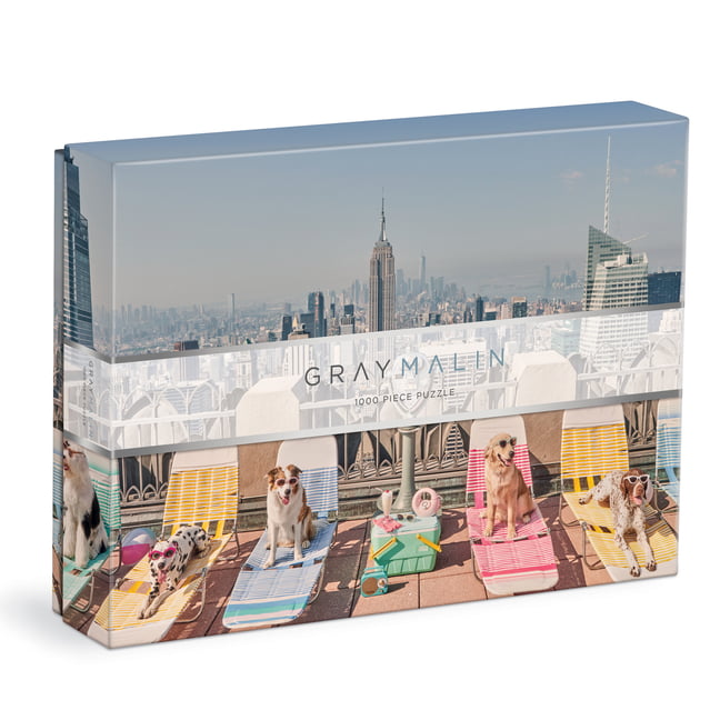 Gray Malin The Dogs of New York City 1000 Piece Puzzle by  Ga... - 9780735376274
