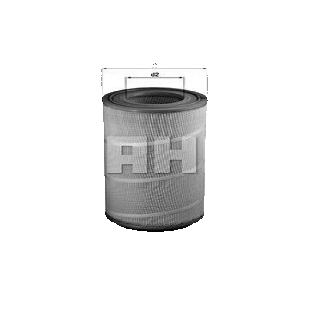 Mahle Air Filter LX1025 - Fits Leyland- Daf Trucks - Genuine Part